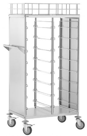 Chariot professionnel à plateaux en inox - Bartscher - 300199