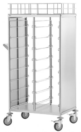 Chariot professionnel à plateaux en inox - Bartscher - 300199