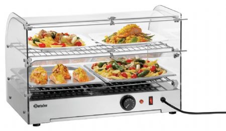Vitrine chauffante 5200 2ER - Bartscher - 305062