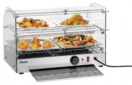 Vitrine chauffante 5200 2ER - Bartscher - 305062
