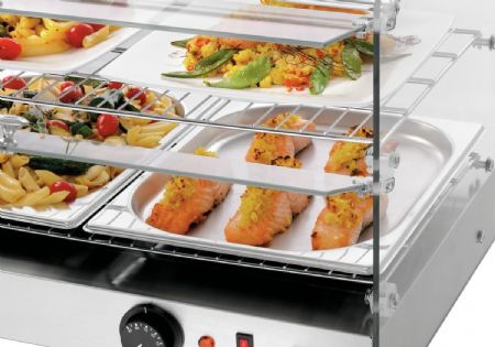 Vitrine chauffante 5200 2ER - Bartscher - 305062