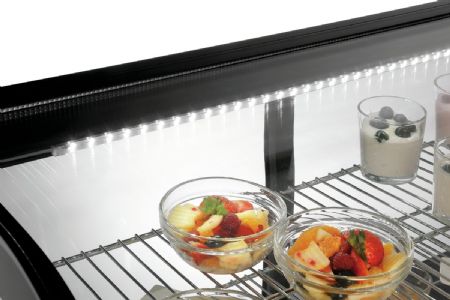 Vitrine comptoir présentation réfrigé. DeliCool IIIL - Bartscher - 305065