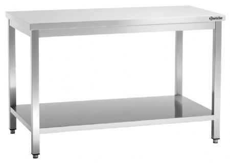 Table de Travail Inox 600, L1500 1500x600x850 mm - Bartscher - 307156