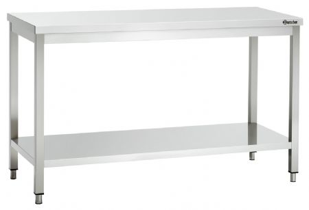 Table de Travail Inox 700, L2000, sans dosseret, 2000x700x850 mm - Bartscher - 307207