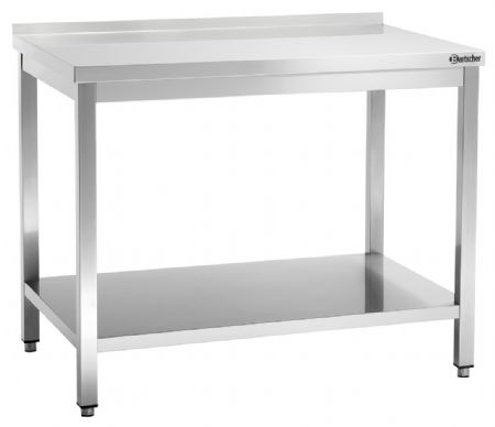 Table de Travail Inox 700, L1100, AD, 1100x700x850 mm - Bartscher - 308117