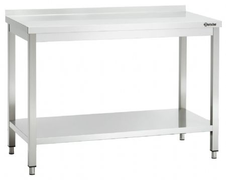 Table de Travail Inox 600, L1200, AD, 1200x600x850 mm - Bartscher - 308126
