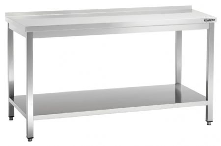 Table de Travail Inox 600, L1600, AD, 1600x600x850 mm - Bartscher - 308166