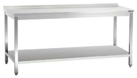Table de Travail Inox 700, L2000, AD, 2000x700x850 mm - Bartscher - 308207