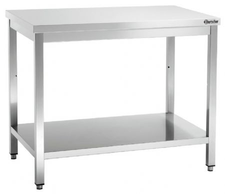Table de Travail Inox 700, L1000, dimensions 1000x700x850 mm - Bartscher - 311107