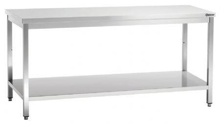 Table de Travail Inox 700, L1800, 1800x700x850 mm - Bartscher - 311187
