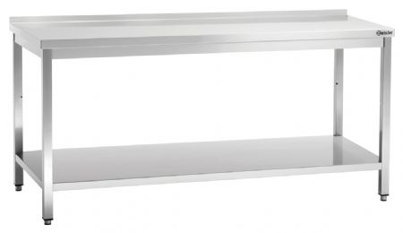 Table de Travail Inox 700, L1800, AD, 1800x700x850 mm - Bartscher - 312187