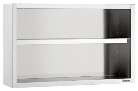 Armoire suspendue ouverte 400, L1000 - Bartscher - 313105