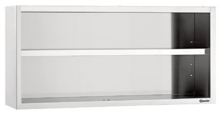 Armoire suspendue ouverte 400, L1400 - Bartscher - 313145
