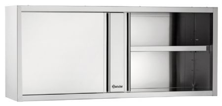 Armoire suspendue ouverte PC 400, L1400 - Bartscher - 314145