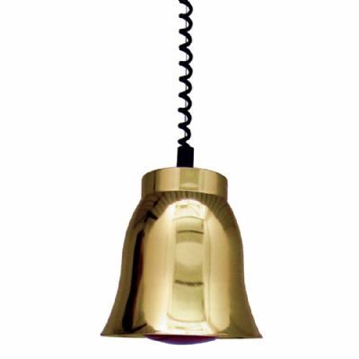 Lampe chauffe électrique suspendue infrarouge jaune cuivré Lampe chauffe électrique suspendue infrarouge jaune cuivré