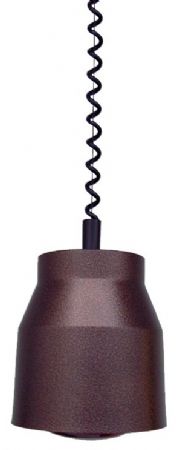 Lampe chauffante professionnelle 250 W cuivrée noire - Sofraca - 33012S
