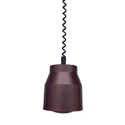 Lampe chauffe électrique suspendue infrarouge noir cuivré Lampe chauffe électrique suspendue infrarouge noir cuivré