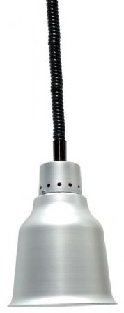 Lampe chauffante professionnelle 250 W aluminium brossé - Sofraca - 33032