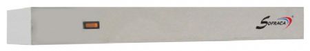 Rampe chauffante infrarouge 500 W 625x160x70 mm - Sofraca - 33062S