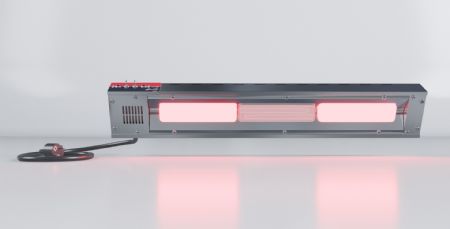 Rampe chauffante céramique 1500 W 930x155x65 mm - Sofraca - 33072CA