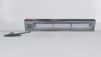 Rampe chauffante lectrique cramique - longueur 900mm