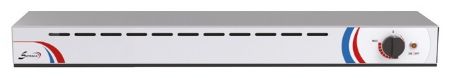 Rampe chauffante vitrocéramique 1 chauffe 1 kW inox - Sofraca - 33072V