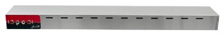 Rampe chauffante professionnelle céramique 2 kW 1230x155x65 mm - Sofraca - 33082CA