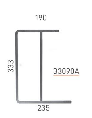 Support pour rampes chauffantes