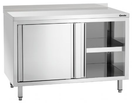 Meuble Bas de Rangement Inox neutre, L1200, AD, PC, EI - Bartscher - 338127