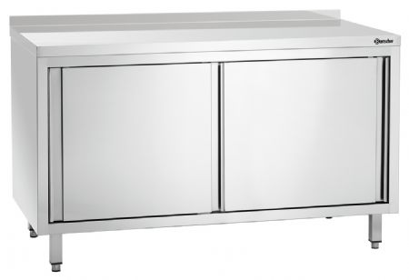 Meuble Bas de Rangement Inox neutres, L1400, AD, PC, EI - Bartscher - 338147