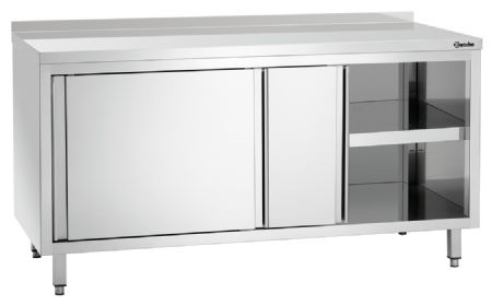 Meuble Bas de Rangement Inox neutres, L1600, AD, PC, EI - Bartscher - 338167