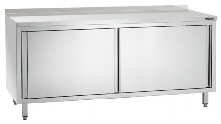 Meuble Bas de Rangement Inox neutre, L1800, AD, PC, EI - Bartscher - 338187