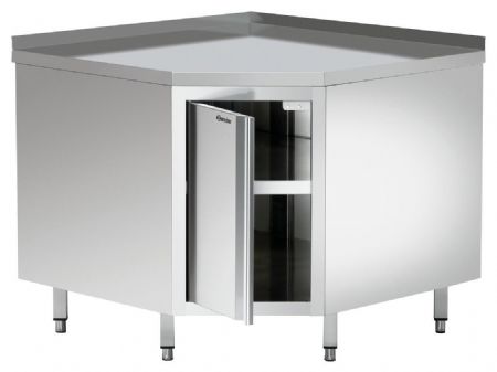 Armoire d'angle 700 FT 1 porte et tablette intermédiaire - Bartscher - 338810 Armoire d'angle 700 FT 1 porte et tablette intermédiaire - Bartscher - 338810