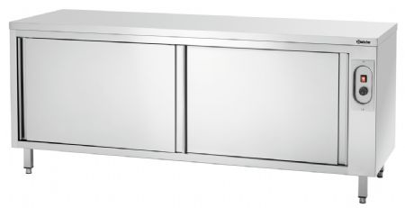 Armoire chauffante série 700 L2000, 2 portes coulissantes, jusqu'à 80 °C, 2 kW - Bartscher - 347207