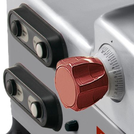 Trancheuse à jambon oblique automatique Ø 350 mm avec courroie pignon - Diamond Promo - 350/AVV