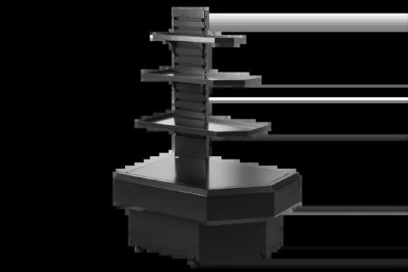 Section dangle neutre Noir