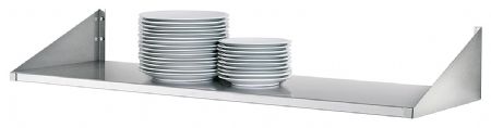 Étagère murale Inox assiette 800x200, AI - Bartscher - 362080