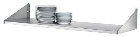 Étagère murale Inox assiette 800x300, AI - Bartscher - 363080