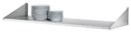 Étagère murale Inox assiette 1000x300, AI - Bartscher - 363100