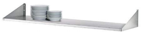 Étagère murale Inox assiette 1200x300, AI - Bartscher - 363120