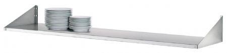 Étagère murale Inox assiette 1400x300, AI - Bartscher - 363140