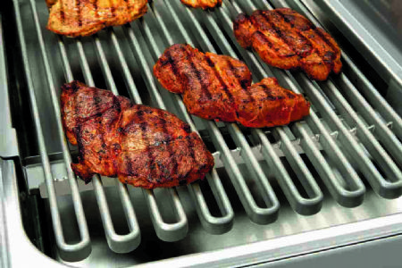 Grill  eau lectrique triphas  poser avce 3 niveaux - 330x630x330 mm