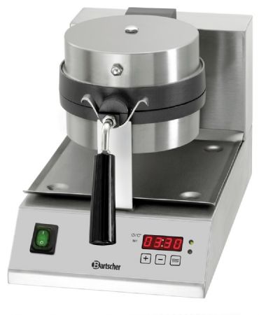Gaufrier Deluxe 1BW170D rotation 180° droite/gauche - Bartscher - 370164