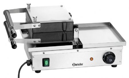 Gaufrier Deluxe II double pour gaufres de Bruxelles avec rotation 180° - Bartscher - 370165