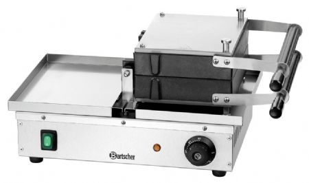 Gaufrier Deluxe II double pour gaufres de Bruxelles avec rotation 180° - Bartscher - 370165