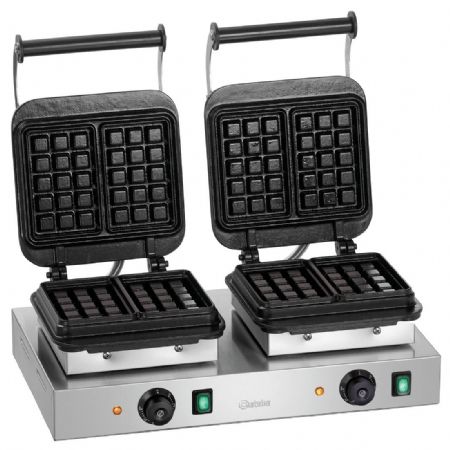 Gaufrier double pour gaufres de Bruxelles 2BW160-101 monophasé - Bartscher - 370193