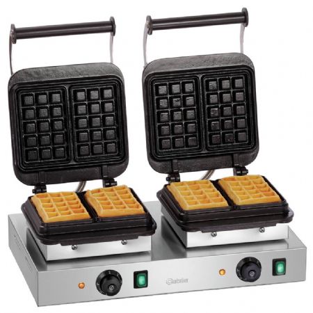 Gaufrier double pour gaufres de Bruxelles 2BW160-101 monophasé - Bartscher - 370193