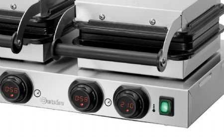 Gaufrier MDI 2BW160-101 double pour gaufres de Bruxelles - Bartscher - 370196
