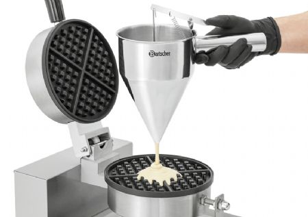 Gaufrier lectrique professionnel rond pour gaufres belges - 175 mm