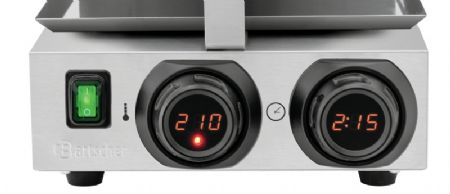 Gaufrier lectrique professionnel rond pour gaufres belges - 175 mm